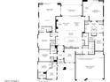 Three-car garage and open floor plan with bonus room and primary suite at 35065 N 83Rd Pl # 4, Scottsdale, AZ 85266