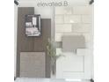 Board displaying flooring, cabinetry, and wall finishes at 43358 N Wollemi St, Queen Creek, AZ 85142