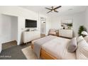Spacious main bedroom with a walk-in closet and ensuite bathroom at 22794 E Via Las Brisas --, Queen Creek, AZ 85142