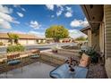 Relaxing patio with seating area, perfect for outdoor enjoyment at 520 S Greenfield Rd # 20, Mesa, AZ 85206