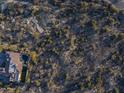 High-angle view of a vacant lot near luxury homes at 8055 E Sunset Sky Cir, Scottsdale, AZ 85266