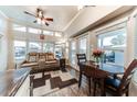Living room with access to patio, seating and dining area at 17200 W Bell Rd # 196, Surprise, AZ 85374
