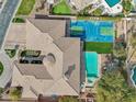 Luxury home with pool and basketball court at 351 N Cloverfield Cir, Litchfield Park, AZ 85340