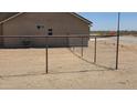 Spacious fenced backyard, offering privacy and ample space at 22270 W Skinner Rd, Wittmann, AZ 85361