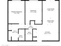 2 bedroom, 1 bath floor plan with spacious living room at 355 E Thomas Rd # B206, Phoenix, AZ 85012