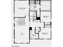 Second-floor plan showing primary suite, two additional bedrooms, and a loft at 3960 E Ghost Flower Ln, San Tan Valley, AZ 85140