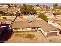 Aerial view showcasing the home's layout and surrounding area at 3726 W Coolidge St, Phoenix, AZ 85019