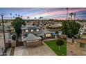 Two-story house with a pool, large yard, and neighborhood view at 2238 S Estrella Cir, Mesa, AZ 85202