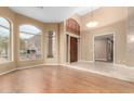 Light-filled entryway with hardwood floors and views at 14829 N 18Th Pl, Phoenix, AZ 85022