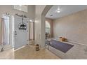 Front entry with tile floor and open to the living room at 31637 W Grant St, Buckeye, AZ 85326