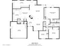 1881 sq ft home with 3 bedrooms, 2 baths, and a 2 car garage at 500 E Encinas Ave, Gilbert, AZ 85234