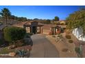 Single story home with mountain views and desert landscaping at 14204 N Bursage Dr, Fountain Hills, AZ 85268