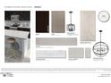 Interior design selection boards showcasing kitchen finishes at 15989 W Cottontail Ln, Surprise, AZ 85387