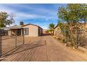 Brick driveway leading to the house and backyard at 3640 W Garfield St, Phoenix, AZ 85009