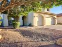 Well-maintained home with a spacious driveway and rock landscaping at 3664 E Juanita Ave, Gilbert, AZ 85234