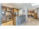 Modern kitchen with stainless steel appliances and granite counters at 6803 E Main St # 4407, Scottsdale, AZ 85251