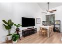 Light and airy living area with dining space at 428 N Mahogany Ct, Gilbert, AZ 85233