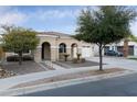 Charming curb appeal with drought-tolerant landscaping at 21004 E Sunset Dr, Queen Creek, AZ 85142