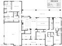 Detailed floor plan showcasing the layout of a spacious home with multiple bedrooms, kitchen, and outdoor living areas at 3972 E Hash Knife Draw Rd # P, San Tan Valley, AZ 85140