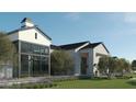 View of the home's side showcasing the large glass windows at 6450 E El Maro Cir, Paradise Valley, AZ 85253