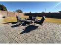 Relaxing backyard with a paved patio and seating area at 2776 E Mews Rd, Gilbert, AZ 85298