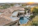 Luxury home with pool and mountain views at 10102 E Saddle Horn Trl, Scottsdale, AZ 85255