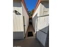 Side yard access with gate and pathway to the back at 7828 N 47Th Ave, Glendale, AZ 85301