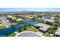 Bird's eye view of a lakefront home in a beautiful community at 1653 W Zion Pl, Chandler, AZ 85248
