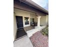 Covered patio perfect for outdoor dining and relaxation at 8140 N 107Th Ave # 99, Peoria, AZ 85345