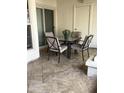 Outdoor patio with seating area for four at 8140 N 107Th Ave # 99, Peoria, AZ 85345