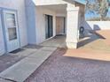 Side entrance with walkway and covered patio at 1714 N Pleasant Dr, Chandler, AZ 85225