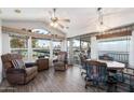 Bright living room with comfy seating and views at 111 S Greenfield Rd # 488, Mesa, AZ 85206