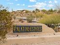 Palatial Estates community entrance at 15609 E Palatial Estates Dr, Fountain Hills, AZ 85268