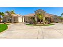 Circular driveway leading to home's front entrance at 22477 S 197Th Cir, Queen Creek, AZ 85142