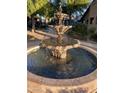 Ornate water fountain in community courtyard at 5995 N 78Th St # 2030, Scottsdale, AZ 85250