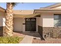 House entrance with double doors and shade awning at 2715 S Rita Ln, Tempe, AZ 85282