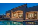 Expansive backyard oasis with pool and spa at 25453 N 113Th Way, Scottsdale, AZ 85255