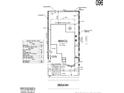 Plot plan showing the house, patio, and driveway at 7163 W Oberlin Way, Peoria, AZ 85383