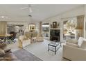 Bright and spacious living room with lots of natural light at 12218 S Shoshoni Dr, Phoenix, AZ 85044