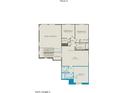 Second floor plan showcasing a loft, 2 bedrooms, and 2 full baths at 18172 E Tiffany Dr, Queen Creek, AZ 85142