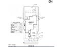 Site plan of a two-story home with a 2-car garage and covered patio at 18172 E Tiffany Dr, Queen Creek, AZ 85142