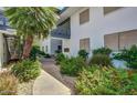 Apartment building courtyard with lush landscaping and walkways at 5150 N 20Th St # 201, Phoenix, AZ 85016