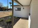 View from the front porch featuring a well-manicured yard and newly painted exterior at 2724 W Pierson St, Phoenix, AZ 85017
