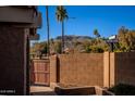 Private gated backyard access with mountain views at 10445 N 11Th Pl # 1, Phoenix, AZ 85020