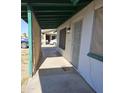 Covered walkway leading to the front entrance of the home at 6039 N 73Rd Ave, Glendale, AZ 85303