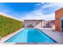 Refreshing pool and patio area, perfect for enjoying sunny days in a private backyard at 7844 E Coolidge St, Scottsdale, AZ 85251
