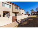 Charming townhouse with a private front patio and sidewalk in a well-maintained community at 2040 S Longmore -- # 5, Mesa, AZ 85202