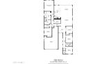 Detailed floor plan showcasing the layout of the home with labeled rooms at 2260 E Warbler Rd, Gilbert, AZ 85297