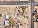 Aerial view of property showcasing the home and surrounding landscape at 4302 W Dobbins Rd, Laveen, AZ 85339