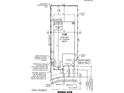 Detailed site plan showing the layout of the lot, including dimensions and placement of the home and driveway at 20221 W Roma Ave, Litchfield Park, AZ 85340